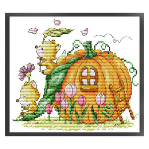 Joy Sunday Paradise In Forest (19*17CM) 16CT 2 Stamped Cross Stitch