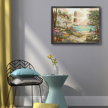 Load image into Gallery viewer, Joy Sunday Hut By The Sea (56*44CM) 14CT 2 Stamped Cross Stitch
