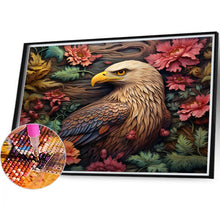 Load image into Gallery viewer, Embossed 3D Eagle 40*35CM(Canvas) Full Round Drill Diamond Painting
