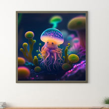 Load image into Gallery viewer, Jellyfish 30*30CM(Canvas) Full Round Drill Diamond Painting
