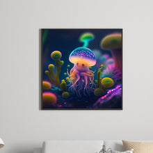 Load image into Gallery viewer, Jellyfish 30*30CM(Canvas) Full Round Drill Diamond Painting
