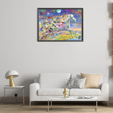 Load image into Gallery viewer, Butterfly Horse 40*55CM(Picture) Full Round Drill Diamond Painting
