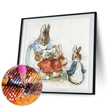 Load image into Gallery viewer, Rabbit 30*30CM(Canvas) Full Round Drill Diamond Painting
