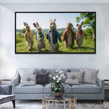 Load image into Gallery viewer, Rabbit 80*40CM(Canvas) Full Round Drill Diamond Painting
