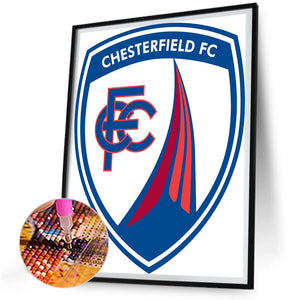 Chesterfield Football Team 30*40CM(Canvas) Full Round Drill Diamond Painting