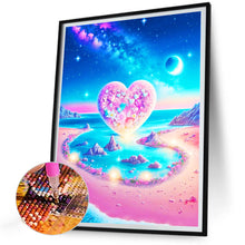 Load image into Gallery viewer, Dream Beach Love 30*40CM(Canvas) Full Round Drill Diamond Painting
