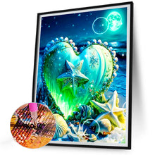 Load image into Gallery viewer, Dreamy Green Love 30*40CM(Canvas) Full Round Drill Diamond Painting
