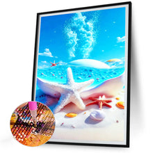 Load image into Gallery viewer, Dream Starfish Beach 30*40CM(Canvas) Full Round Drill Diamond Painting
