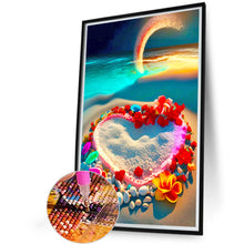 Load image into Gallery viewer, Romantic Beach Love 40*60CM(Canvas) Full Round Drill Diamond Painting
