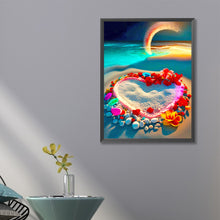 Load image into Gallery viewer, Romantic Beach Love 40*60CM(Canvas) Full Round Drill Diamond Painting
