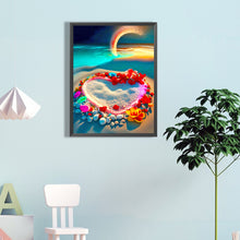 Load image into Gallery viewer, Romantic Beach Love 40*60CM(Canvas) Full Round Drill Diamond Painting
