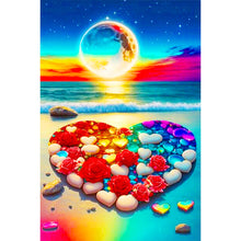 Load image into Gallery viewer, Romantic Seaside 40*60CM(Canvas) Full Round Drill Diamond Painting
