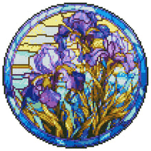 Load image into Gallery viewer, DIY Diamond Painting Kits Creative Diamond Stickers Gift for Kids(Purple Orchid)
