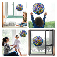 Load image into Gallery viewer, DIY Diamond Painting Kits Creative Diamond Stickers Gift for Kids(Purple Orchid)
