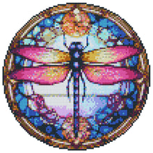 Load image into Gallery viewer, DIY Diamond Painting Kits Creative Diamond Stickers Gift for Kids(Dragonfly)
