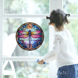 DIY Diamond Painting Kits Creative Diamond Stickers Gift for Kids(Dragonfly)