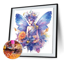 Load image into Gallery viewer, Butterfly Fairy 30*30CM(Canvas) Full Round Drill Diamond Painting
