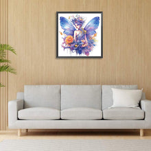 Load image into Gallery viewer, Butterfly Fairy 30*30CM(Canvas) Full Round Drill Diamond Painting
