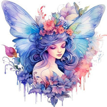 Load image into Gallery viewer, Butterfly Fairy 30*30CM(Canvas) Full Round Drill Diamond Painting
