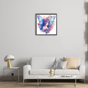 Butterfly Fairy 30*30CM(Canvas) Full Round Drill Diamond Painting