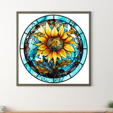 Load image into Gallery viewer, Autumn Sunflowers 30*30CM(Canvas) Full Round Drill Diamond Painting
