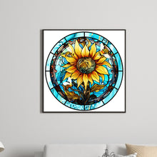 Load image into Gallery viewer, Autumn Sunflowers 30*30CM(Canvas) Full Round Drill Diamond Painting
