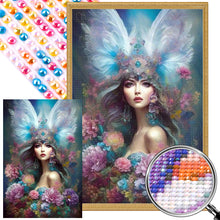 Load image into Gallery viewer, Winged Angel Girl 40*60CM(Picture) Full Round Drill Diamond Painting
