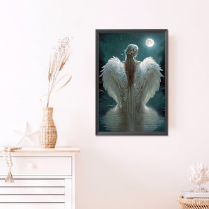 Winged Angel Girl 40*60CM(Picture) Full Round Drill Diamond Painting