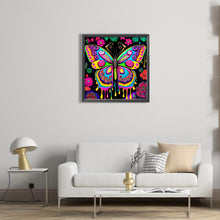 Load image into Gallery viewer, Butterfly 40*40CM(Picture) Full Round Drill Diamond Painting

