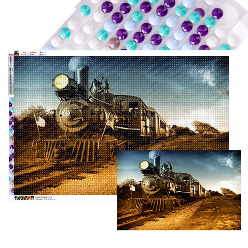 Large Mural Wall Art - Polar Express Fall Winter Steam Locomotive 150* –  everydayecrafts