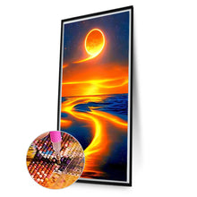 Load image into Gallery viewer, Sunset 40*70CM(Picture) Full Round Drill Diamond Painting
