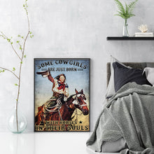 Load image into Gallery viewer, Cowgirl (40*55CM) 11CT 3 Stamped Cross Stitch
