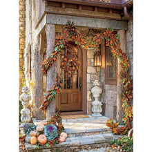 Load image into Gallery viewer, Front Gate (40*55CM) 11CT 3 Stamped Cross Stitch
