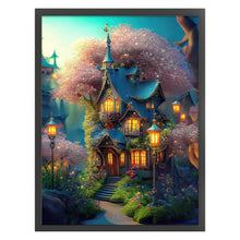 Load image into Gallery viewer, The Flower Tree Hut (50*65CM) 11CT 3 Stamped Cross Stitch
