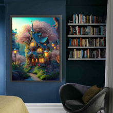 Load image into Gallery viewer, The Flower Tree Hut (50*65CM) 11CT 3 Stamped Cross Stitch

