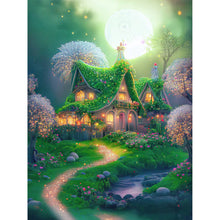 Load image into Gallery viewer, The Flower Tree Hut (50*65CM) 11CT 3 Stamped Cross Stitch
