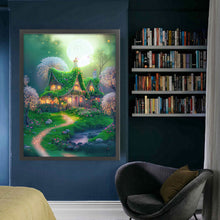 Load image into Gallery viewer, The Flower Tree Hut (50*65CM) 11CT 3 Stamped Cross Stitch
