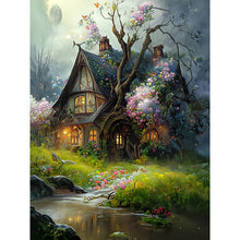 Load image into Gallery viewer, The Flower Tree Hut (50*65CM) 11CT 3 Stamped Cross Stitch
