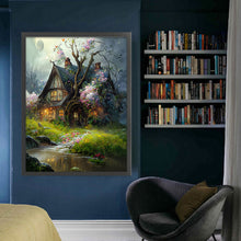 Load image into Gallery viewer, The Flower Tree Hut (50*65CM) 11CT 3 Stamped Cross Stitch

