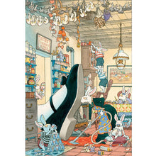 Load image into Gallery viewer, Bunny In Wonderland (50*70CM) 11CT 3 Stamped Cross Stitch
